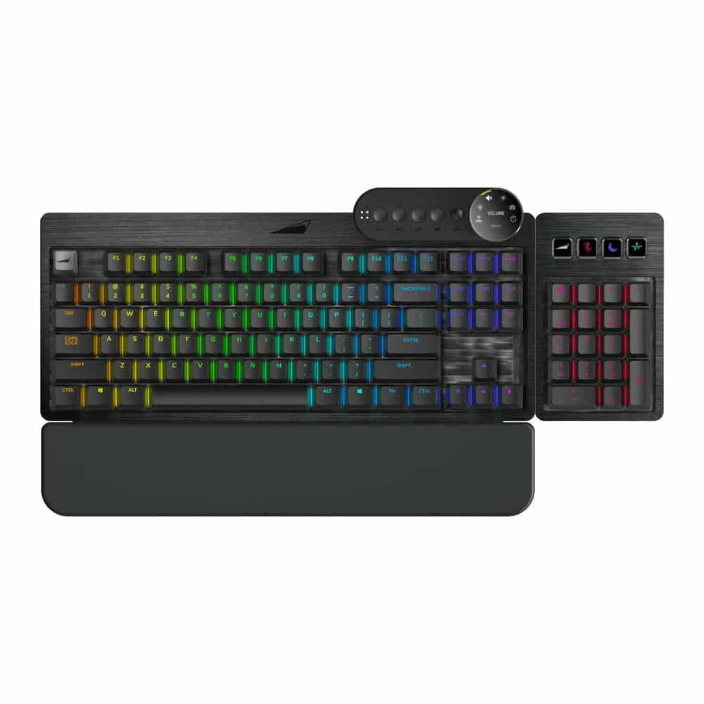 (image for) Mountain Everest Max Black RGB Open Box Gaming Keyboard Cherry MX Switches Customizable